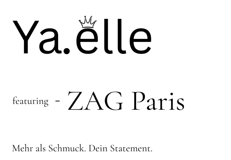 Ya.ëlle featuring ZAG Paris – moderner Schmuck im editorialen Stil.